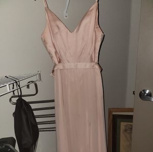 Vera Wang White Blush Bridesmaid Dress